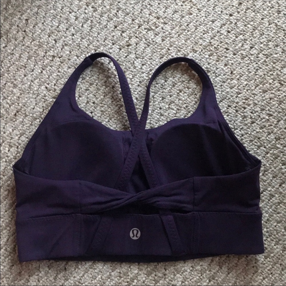 Lululemon purple sports bra